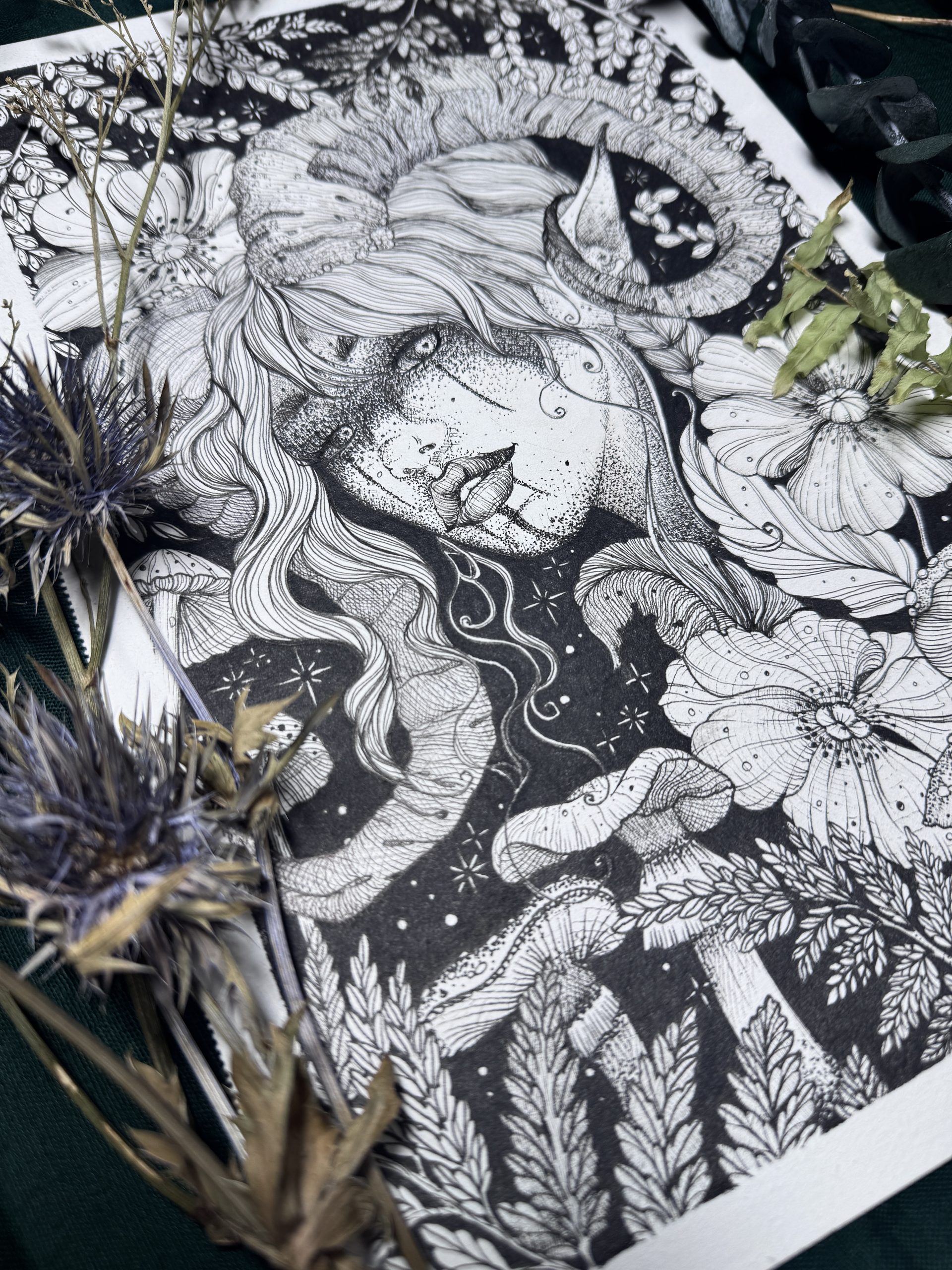 Print "Dark Nymph" – Bild 5