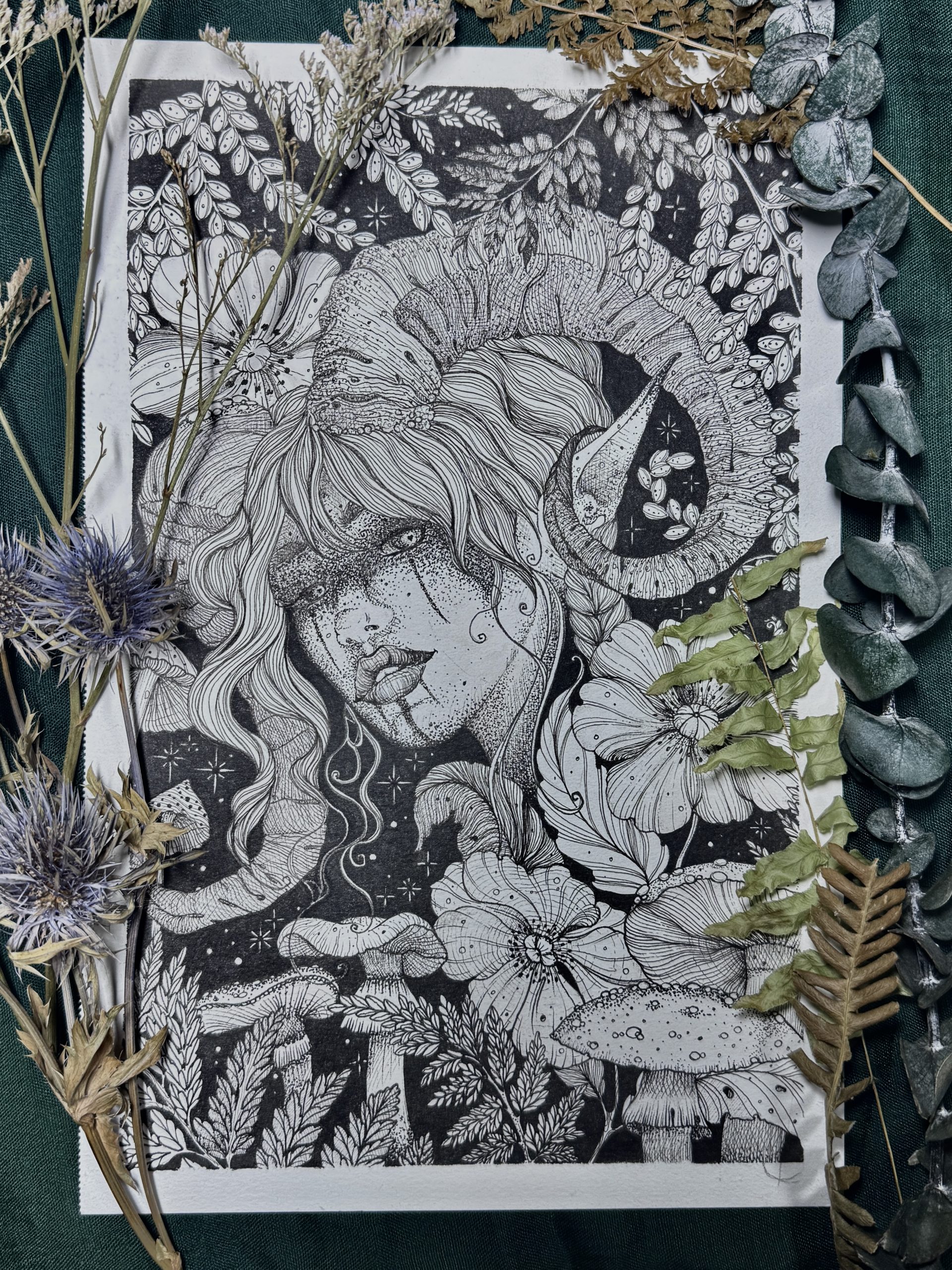 Print "Dark Nymph" – Bild 4