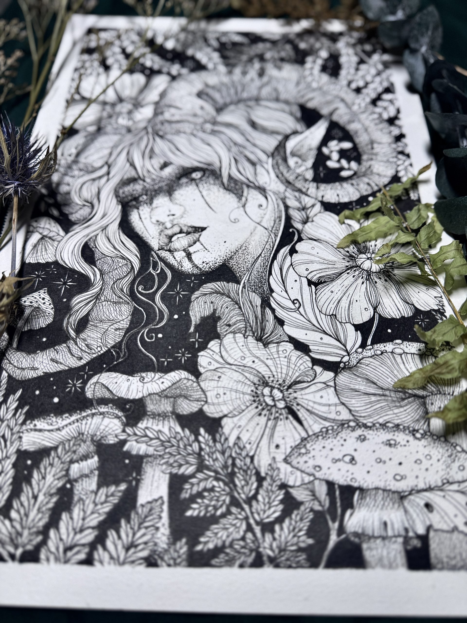 Print "Dark Nymph" – Bild 3