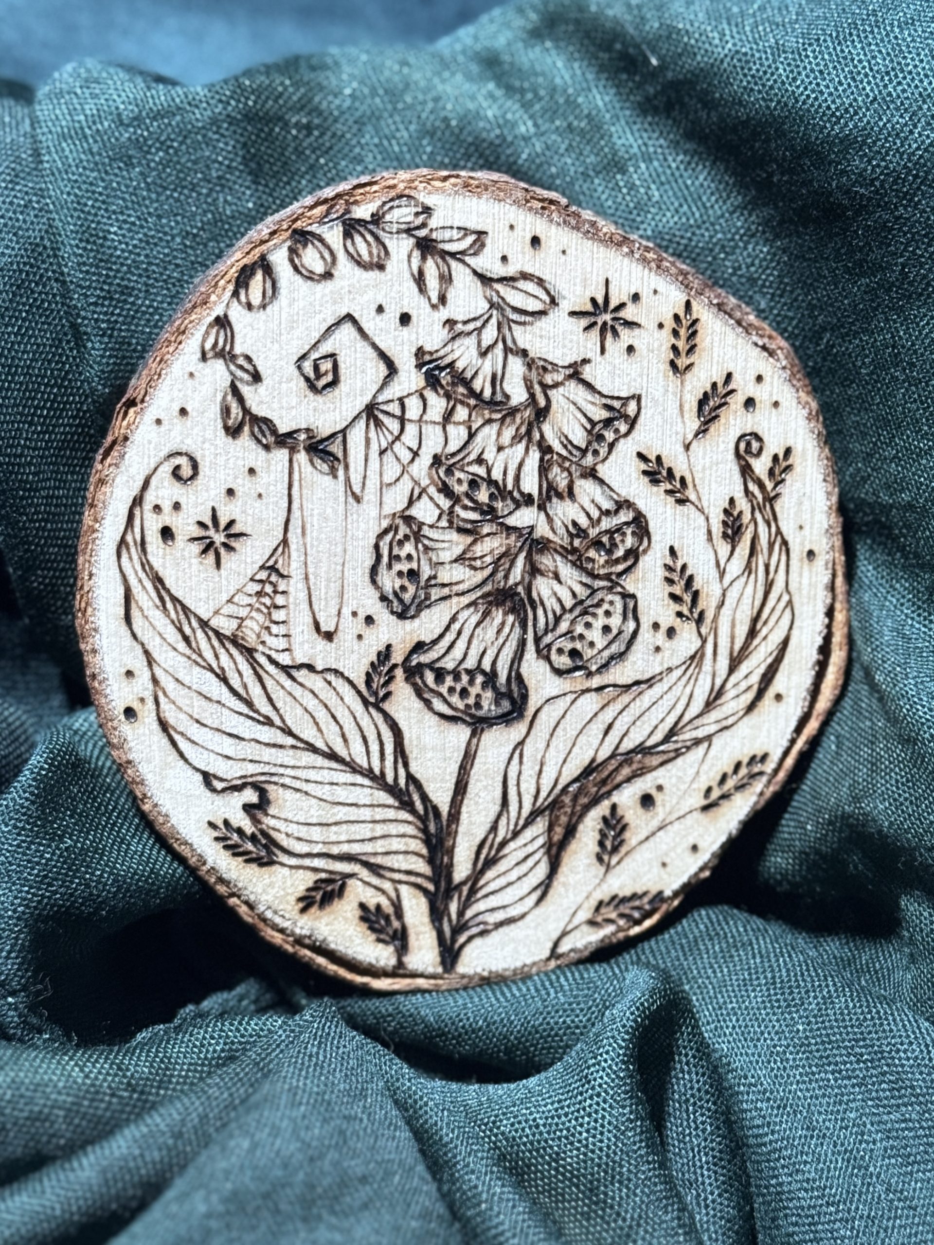 Untersetzer mit Brandmalerei – Bild 4