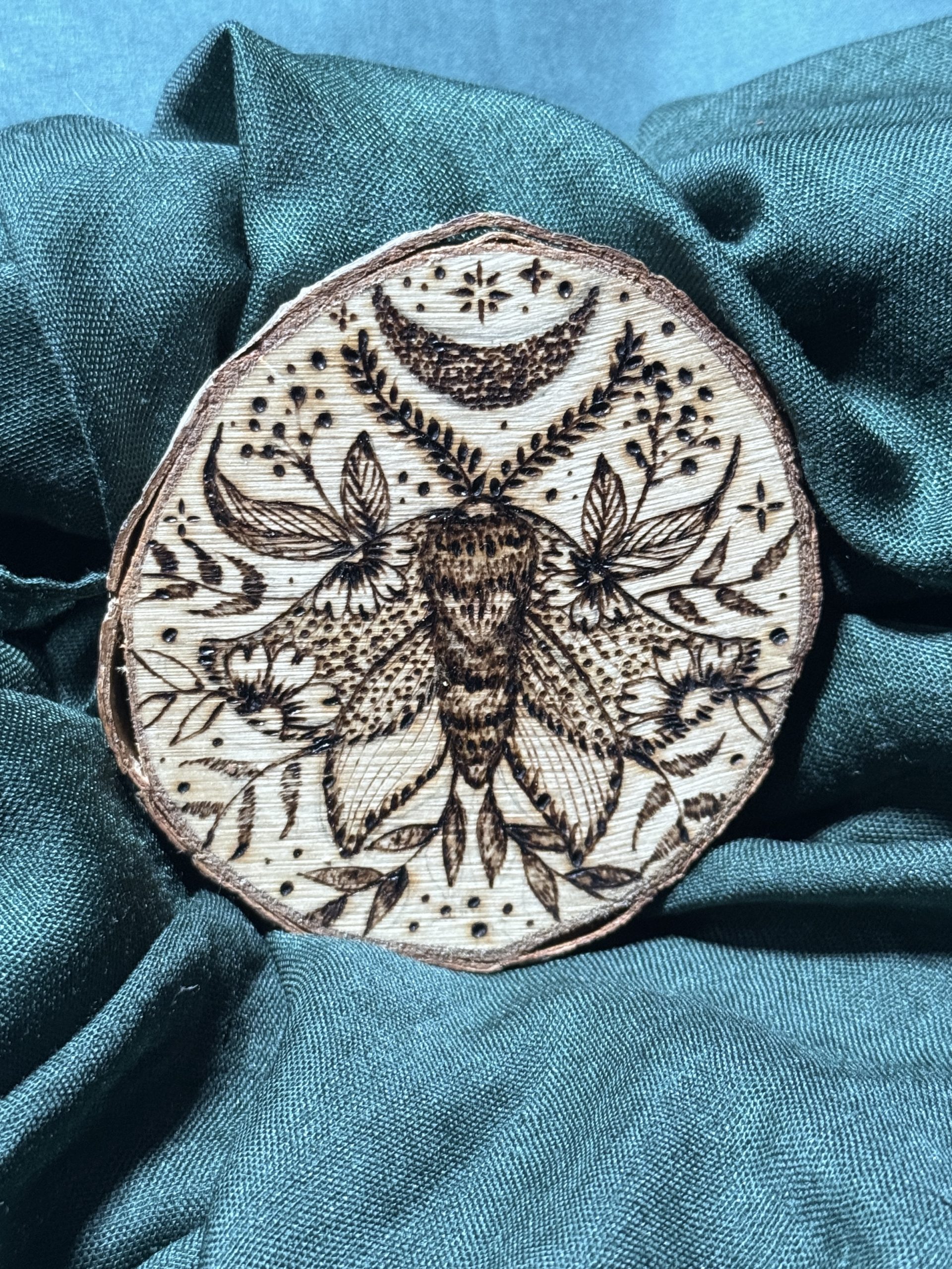 Untersetzer mit Brandmalerei – Bild 6