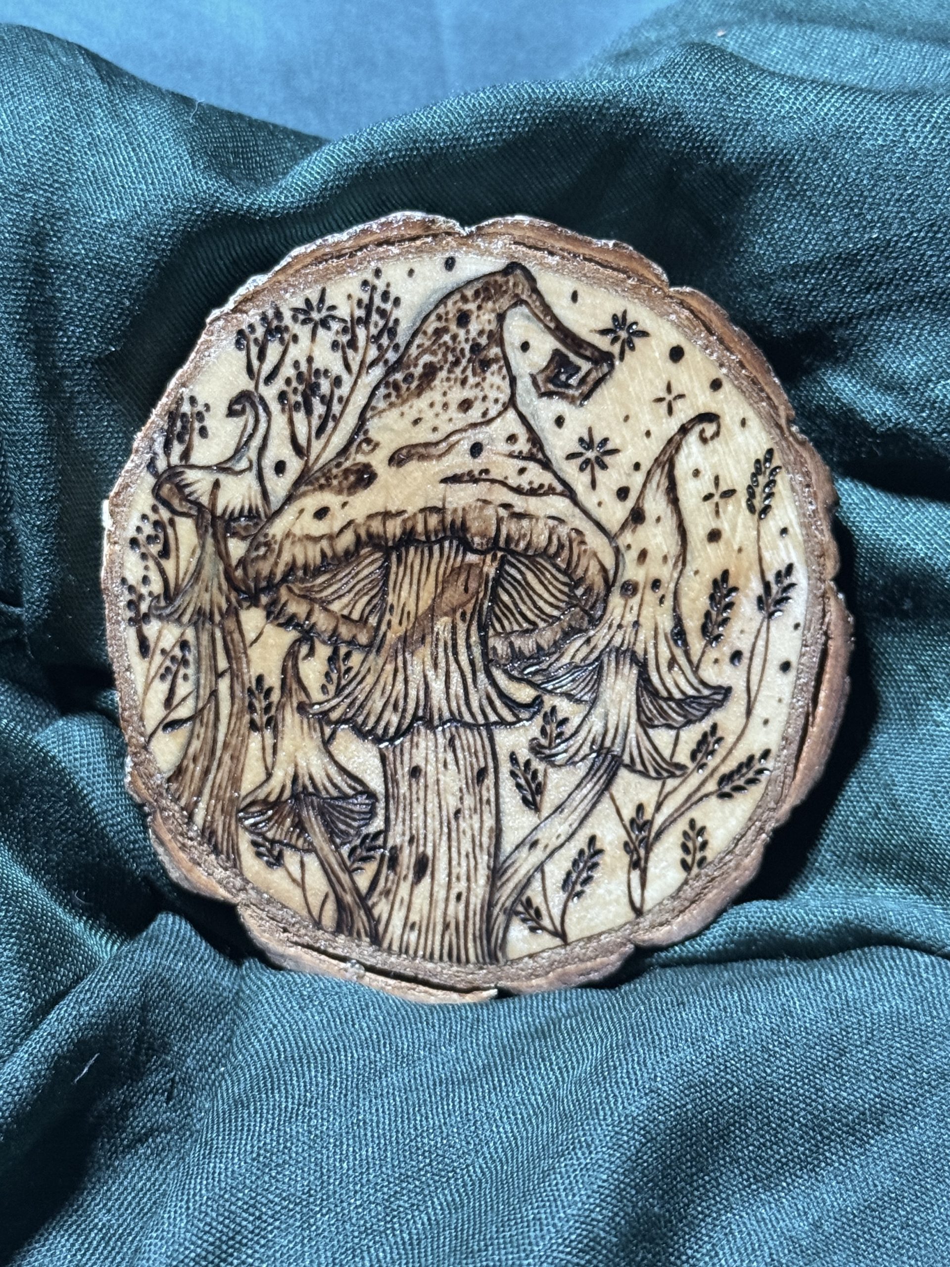 Untersetzer mit Brandmalerei – Bild 7