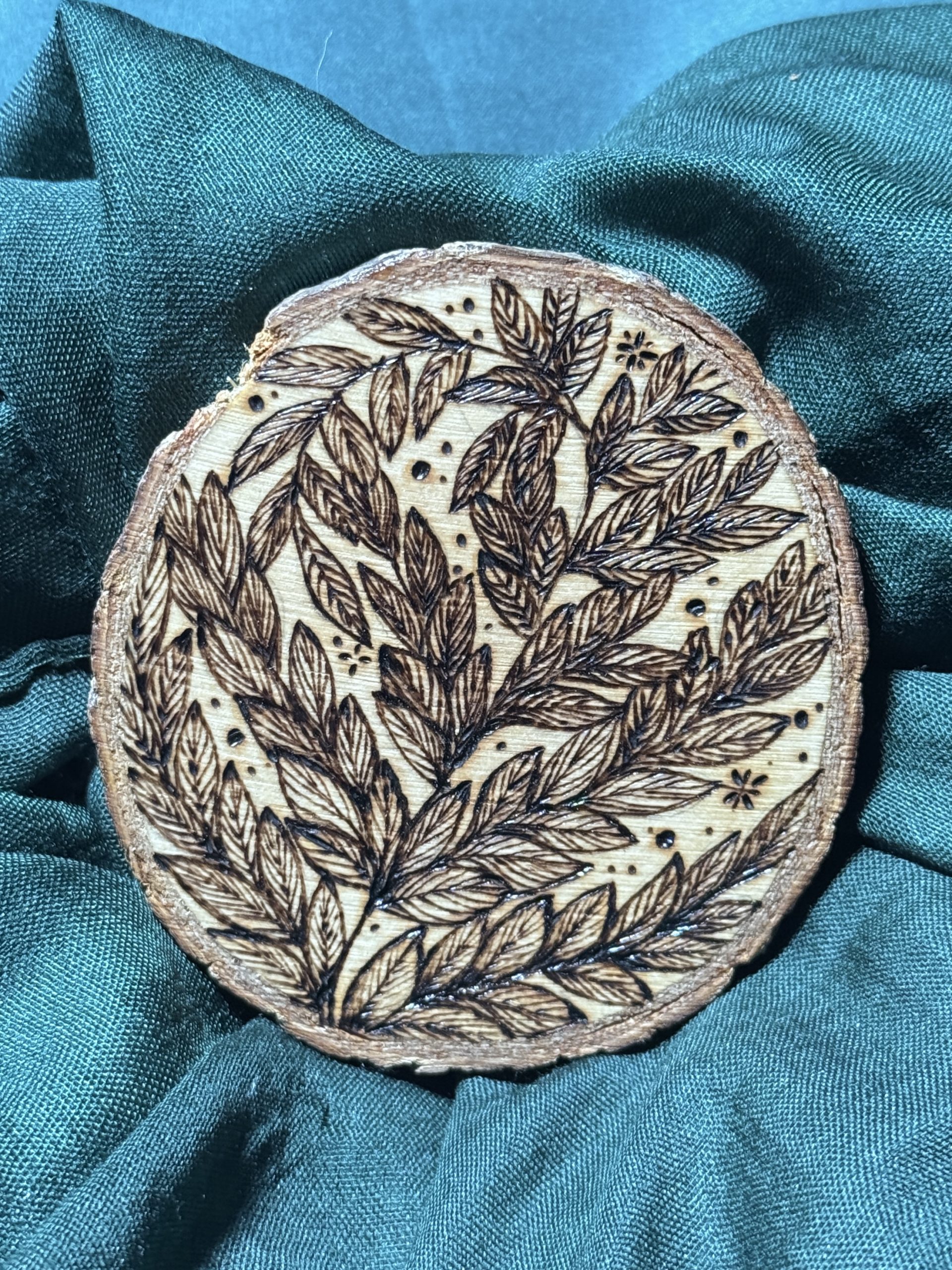 Untersetzer mit Brandmalerei – Bild 9