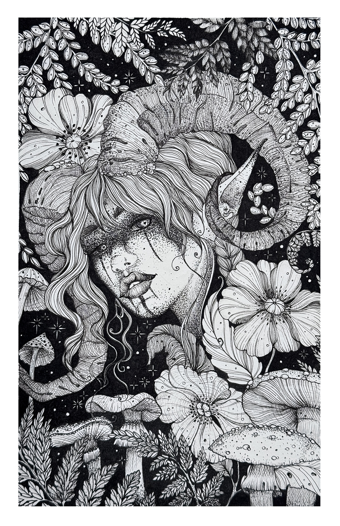 Print "Dark Nymph" – Bild 2